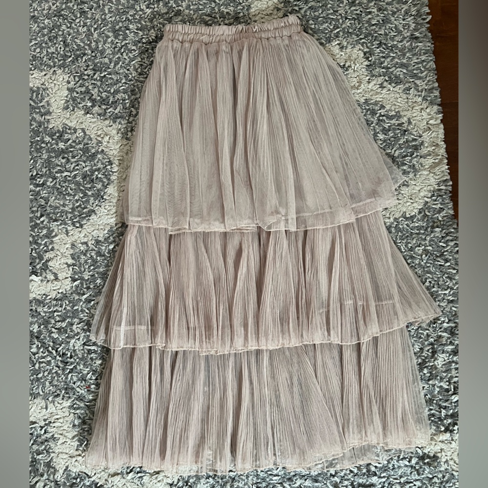 Tiered Ruffle Skirt